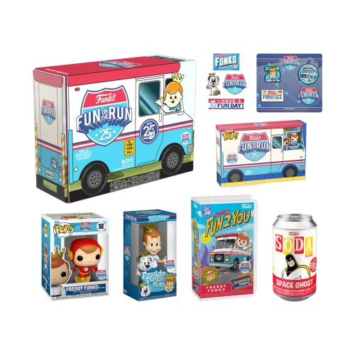 Funko 25th Anniversary Fun On The Run Box Now £45