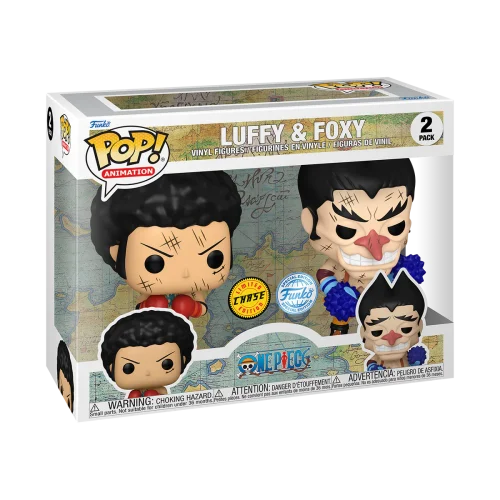 Luffy & Foxy One Piece Set Now £12