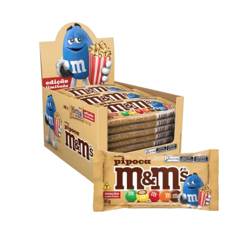 M&Ms Popcorn Limited Edition 18 Bags For £19.99 At Discount Dragon